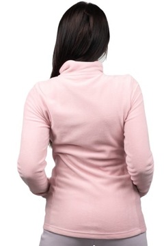 4F ЖЕНСКИЙ ФЛИСОВЫЙ КОРАЛЛОВЫЙ ТЕПЛЫЙ СВИТШОТ, S-XXL