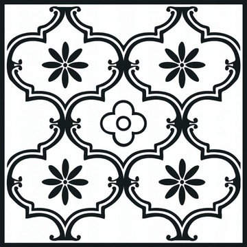 SAMOPRZYLEPNE PŁYTKI PODŁOGOWE MAROKAŃSKI STYL PCV