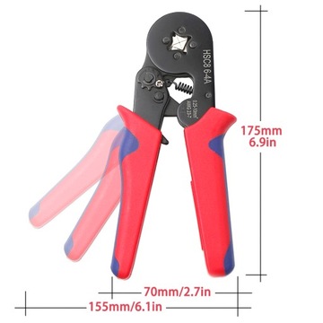 TERMINAL CRIMPER PRESS 1200 СОЕДИНИТЕЛЬНЫЕ ВТУЛКИ комплект изолированных гильз