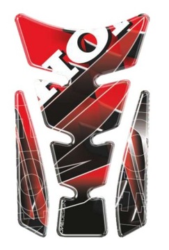 Tankpad Spirit shape logo Honda naklejka na bak