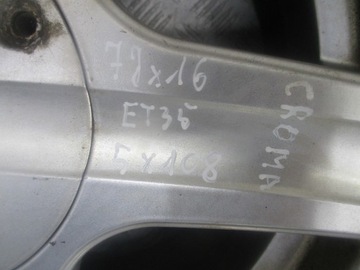 DISK 16” HLINÍK FIAT CROMA ET35