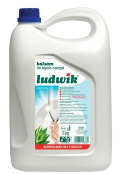 PŁYN DO MYCIA NACZYŃ LUDWIK BALSAM 5L zapas