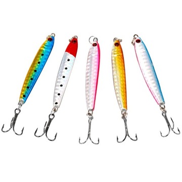 5. Металлические рыболовные снасти Приманки