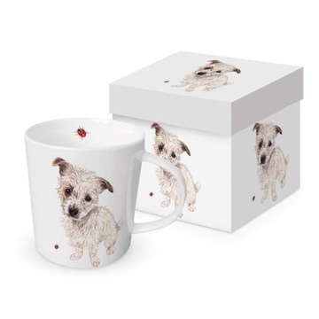 Porcelanowy kubek SŁODKI PIESEK I BIEDRONKI na