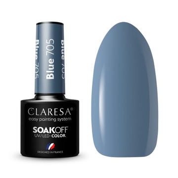 CLARESA BLUE 705 LAKIER HYBRYDOWY 5G