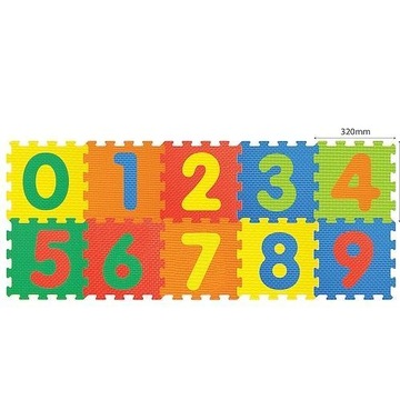 MATA PIANKOWA CYFRY, SMILY PLAY