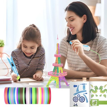 НАБОР ШАРИКОВОЙ РУЧКИ ДЛЯ 3D ПРИНТЕРА + КАРТРИДЖИ 9 МЕТРОВ