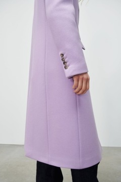 wełniany płaszcz z limitowanej edycji Zara L 40