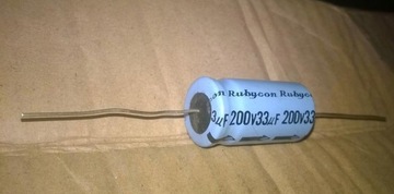 Kondensator RUBYCON 33uF/200 AUDIO 4szt