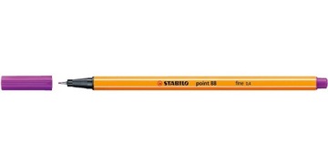 1 x Cienkopis STABILO 88/58 JASNY FIOLETOWY 0,4 mm