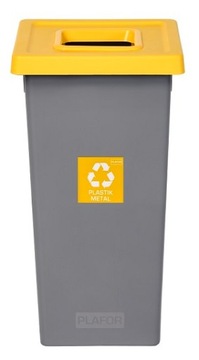 Kosz do segregacji PLASTIK 72l POJEMNIK na śmieci