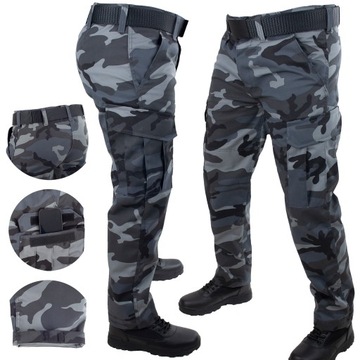 SPODNIE WOJSKOWE MORO URBAN CAMO TAKTYCZNE HEKTOR GROM M