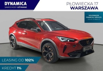 Cupra Formentor Crossover 2.0 TSI 190KM 2024 Cupra Formentor VAT 23 2.0TSI 190KM DSG 4drive 2024 r., s. PL, HAK, wspoma