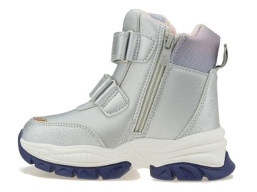 BUTY ZIMOWE DZIEWCZĘCE OCIEPLANE ŚNIEGOWCE RZEP 32