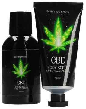 CBD бальзам + набор масел для пилинга Pharmquestsshots