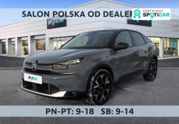 Citroen 2025 Citroen C4 e-C4 EV156 54kWh Extended Range Max SalonPL Bogaty Od Reki