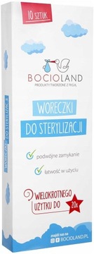 BOCIOLAND WORECZKI DO STERYLIZACJI BUTELEK SMOCZKI