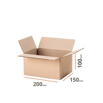 KARTON PUDEŁKO 200x150x100 20 szt KT17 KARTONTU