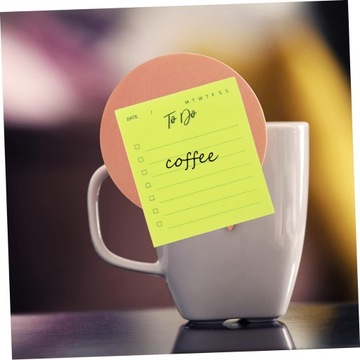 12 шт. офисный блокнот с флуоресцентной наклейкой и мягкой подкладкой