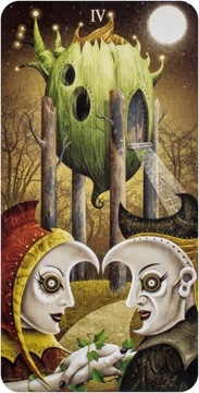 Издание Deviant Moon Tarot без рамки — ОРИГИНАЛ