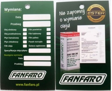 FANFARO Zawieszka na silnik do wymiany oleju 1szt.