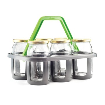 Корзинка для баночек с медом, чтобы переносить банки.