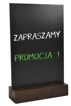 TABLICZKA REKLAMOWA MENU A5 DO RESTAURACJI BARU
