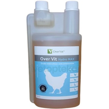 OVER VIT HYDRO MAX 1000ML,АМИНОКИСЛОТЫ И УВЛАЖНЕНИЕ ДЛЯ ПТИЦЫ