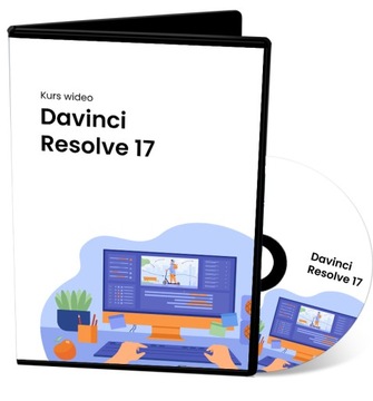 Kurs DaVinci Resolve 17 fundamenty podstawy - DVD