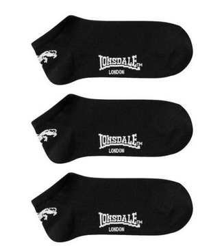 3PAK LONSDALE skarpety skarpetki stopki *39-42
