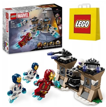 KLOCKI LEGO | SUPER HEROES 76288 IRON MAN I LEGION ŻOŁNIERZ HYDRY + TORBA