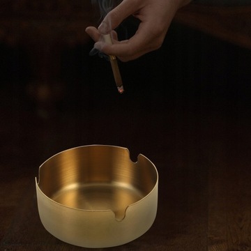 Ze Stali Nierdzewnej Popielniczki Uchwyt Popiół: 2