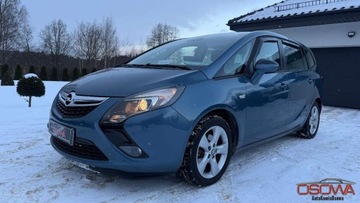 Opel Zafira C 2014 Opel Zafira 1.4i turbo gaz moc 150 KM 7 osobowa panorama bezwypadkowy, zdjęcie 4