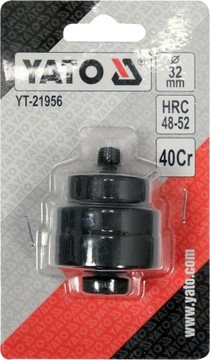 ОТВЕРСТИЕ ДЛЯ МЕТОЧНИКА, КОРОНОЧНАЯ ПИЛА 32MM YATO