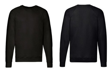 ЛЕГКИЙ СВИТШОТ FRUIT OF THE LOOM Реглан Черный S