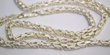 СЕРЕБРЯНАЯ - КОРОЛЕВСКАЯ ЦЕПЬ PR925 48.72Г 55СМ