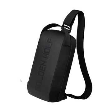 Podróżna torba na klatkę piersiową z portem ładowania USB Sportowa torba na ramię typu piterek
