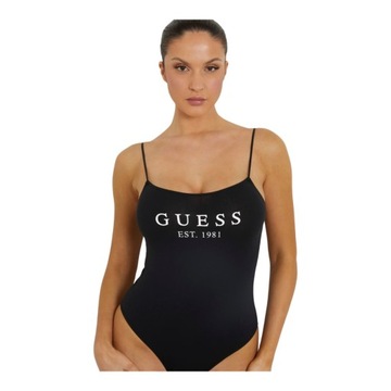 GUESS BODY DAMSKIE CARRIE BODY CZARNE r.M