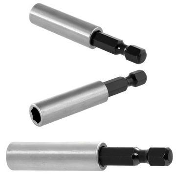 UCHWYT BITÓW GROTÓW KOŃCÓWEK PRZEDŁUŻKA MAGNETYCZNA 60mm 1/4 RICHMANN C6581