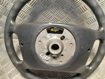 BMW 3 E46 KIEROWNICA MULTIFUNKCYJNA Z PODUSZKĄ KOMPLETNA