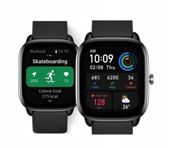 Умные часы Amazfit GTS 4 Mini черные