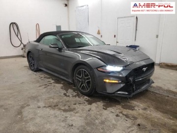 Ford Mustang VI 2018 Ford Mustang 2018, 2.3L, KABRIOLET, od ubezpie...