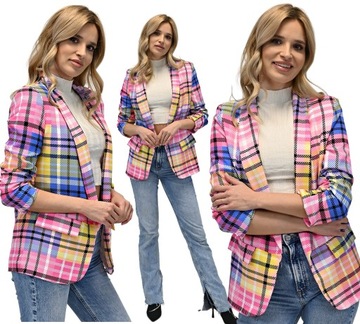 żakiet MARYNARKA damska - modna narzutka - XL/42