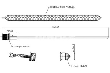 MAHLE SUŠIČ KLIMATIZACE MERCEDES C C204 T-MODEL S204 W204 CLS