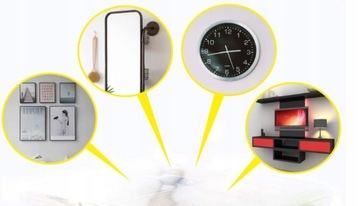 Набор вешалок для картин с уровнем и крючками.