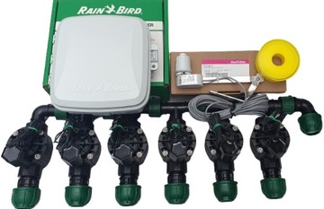 Zestaw automatycznego nawadniania Rain Bird 6 sekcji |Sterownik RC2 z Wi-Fi