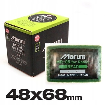Патчи Патч для шин RADIAL MR-08 48х68мм MARUNI