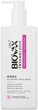 BIOVAX Trychologic Przesuszenie i Łamliwość Maska