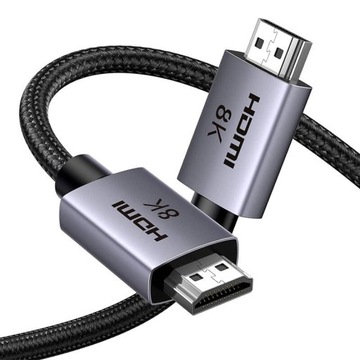 ЗЕЛЕНЫЙ КАБЕЛЬ HDMI-HDMI 2.1 HDR 3D UHD 4K 240 Гц 8K 60 Гц 48 Гбит/с 2 м
