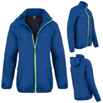 KURTKA MĘSKA WIATRÓWKA LEKKA PRZEJŚCIOWA KAPTUR XL